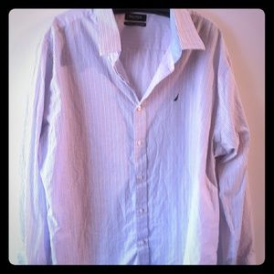 Nautica mens button down shirt